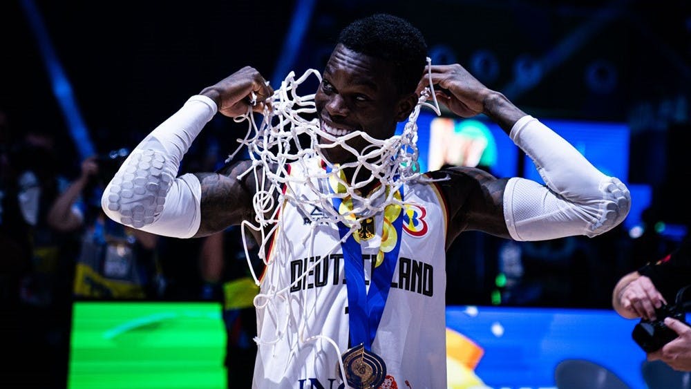 Dennis Schroder fulfills vow, returns to his roots to celebrate FIBA World Cup title